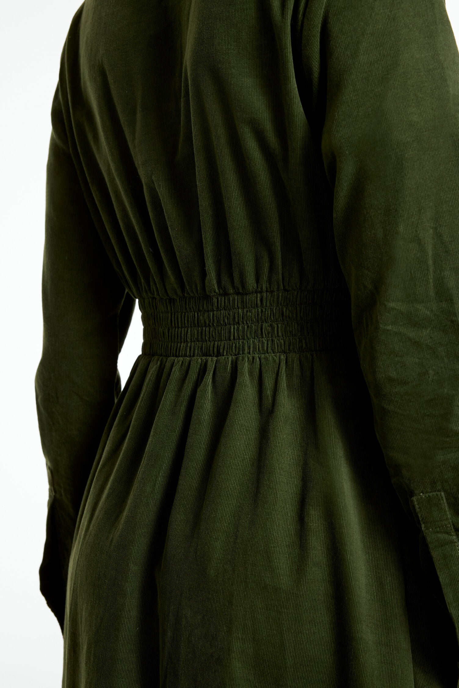 Corduroy Midi Shirtdress - thumbnail 3