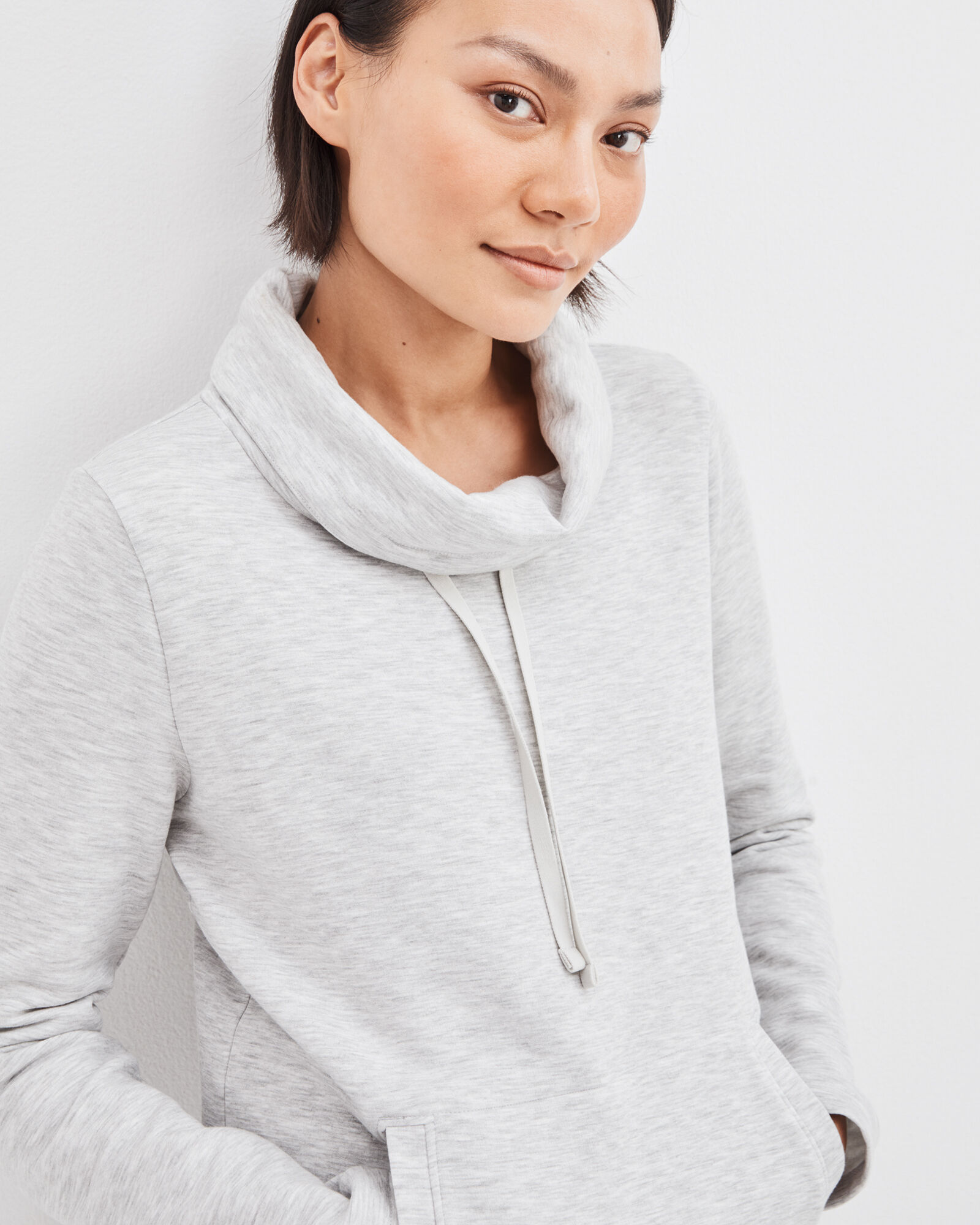 Fleece Cowl Neck Tunic