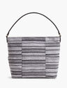 Striped Hobo Bag