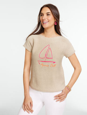 Cap Sleeve Pullover - Apres Sea