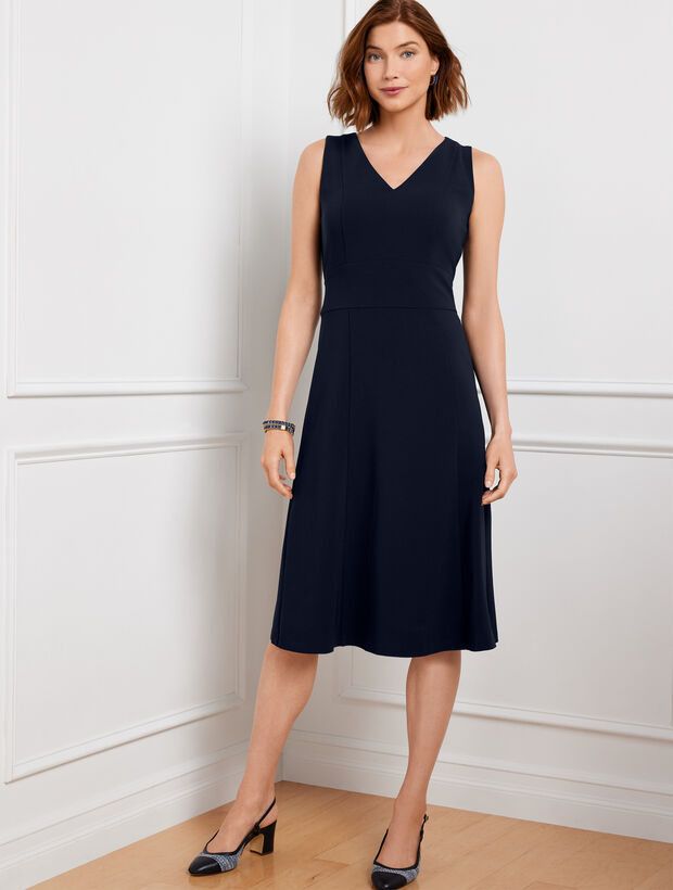 Easy Travel Fit & Flare Dress | Talbots