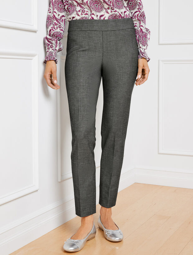 Talbots Chatham Ankle Pants Sharkskin Talbots