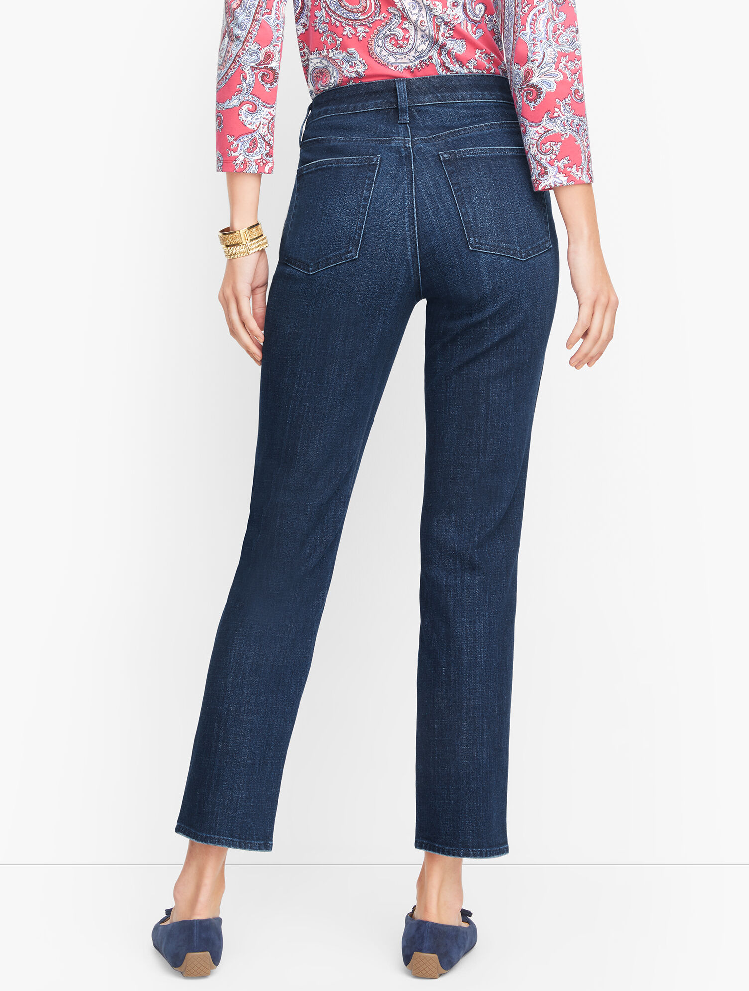 Plus Size Exclusive Modern Ankle Jeans - Curvy Fit - Ocean Wash