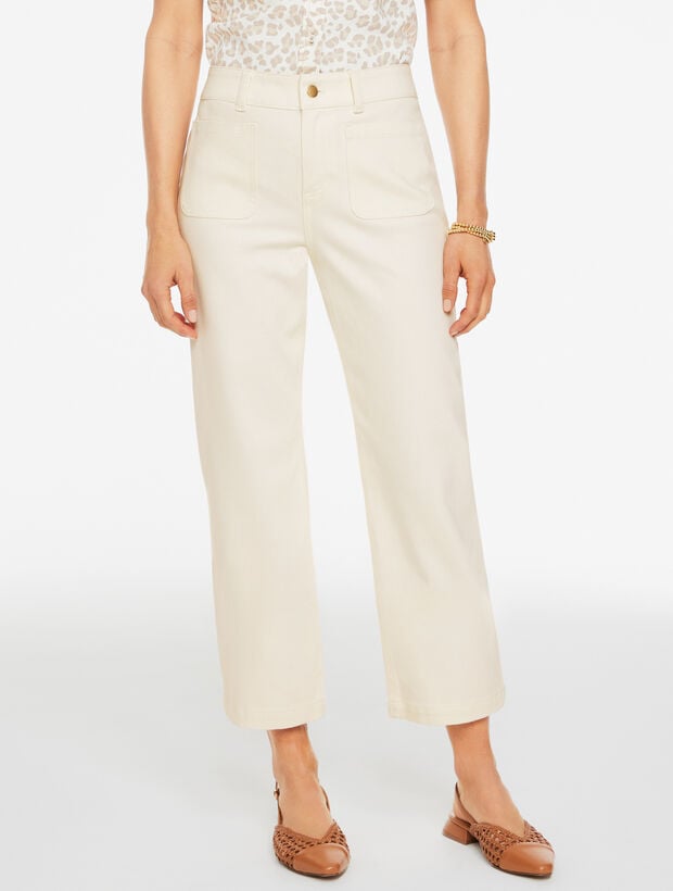 Straight Ankle Jeans