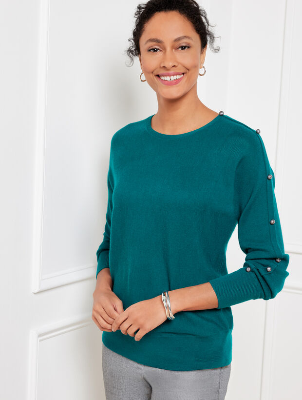 Parker Button Front Dolman Sleeve Sweater Cardigan