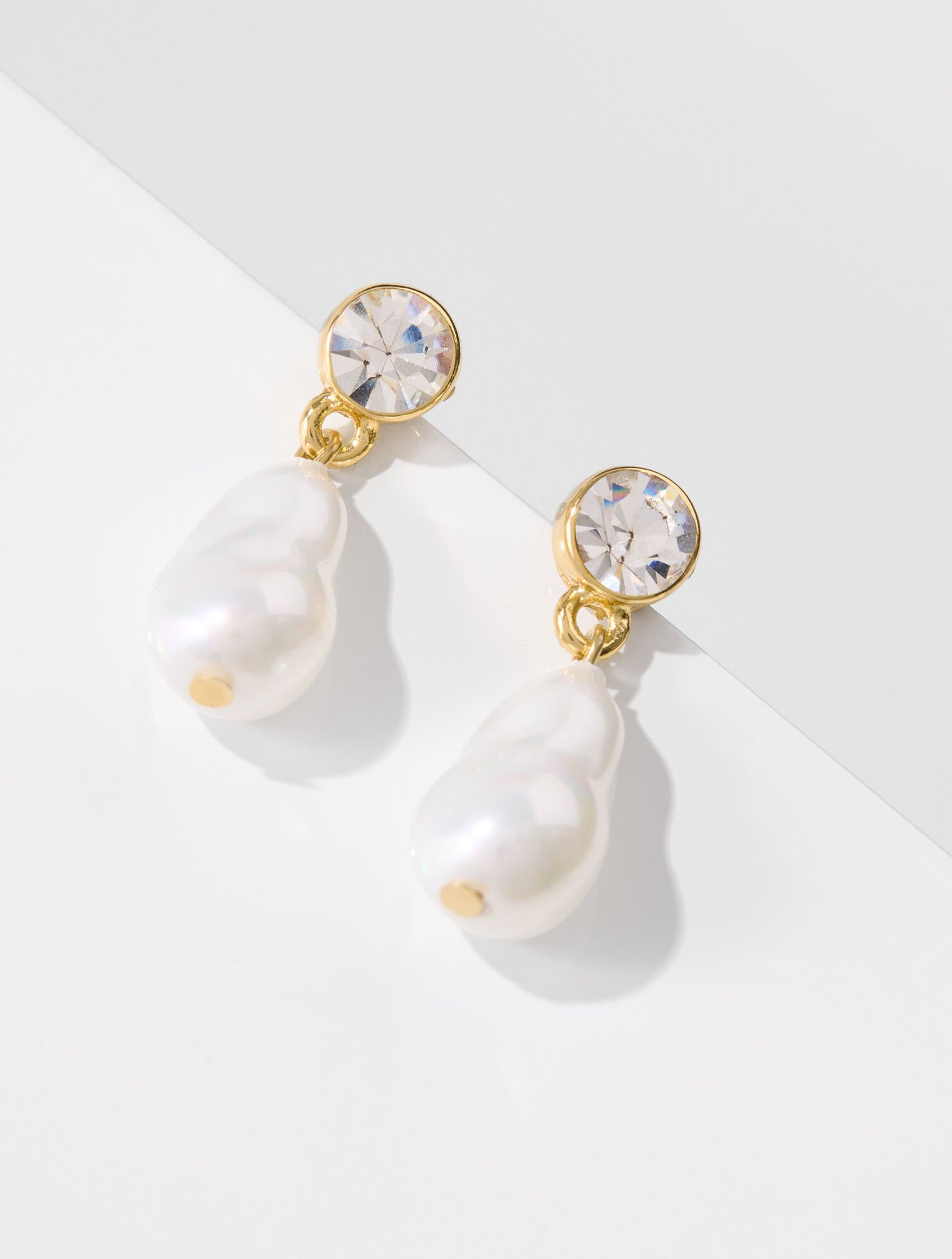 Baroque Pearl Drop Earrings