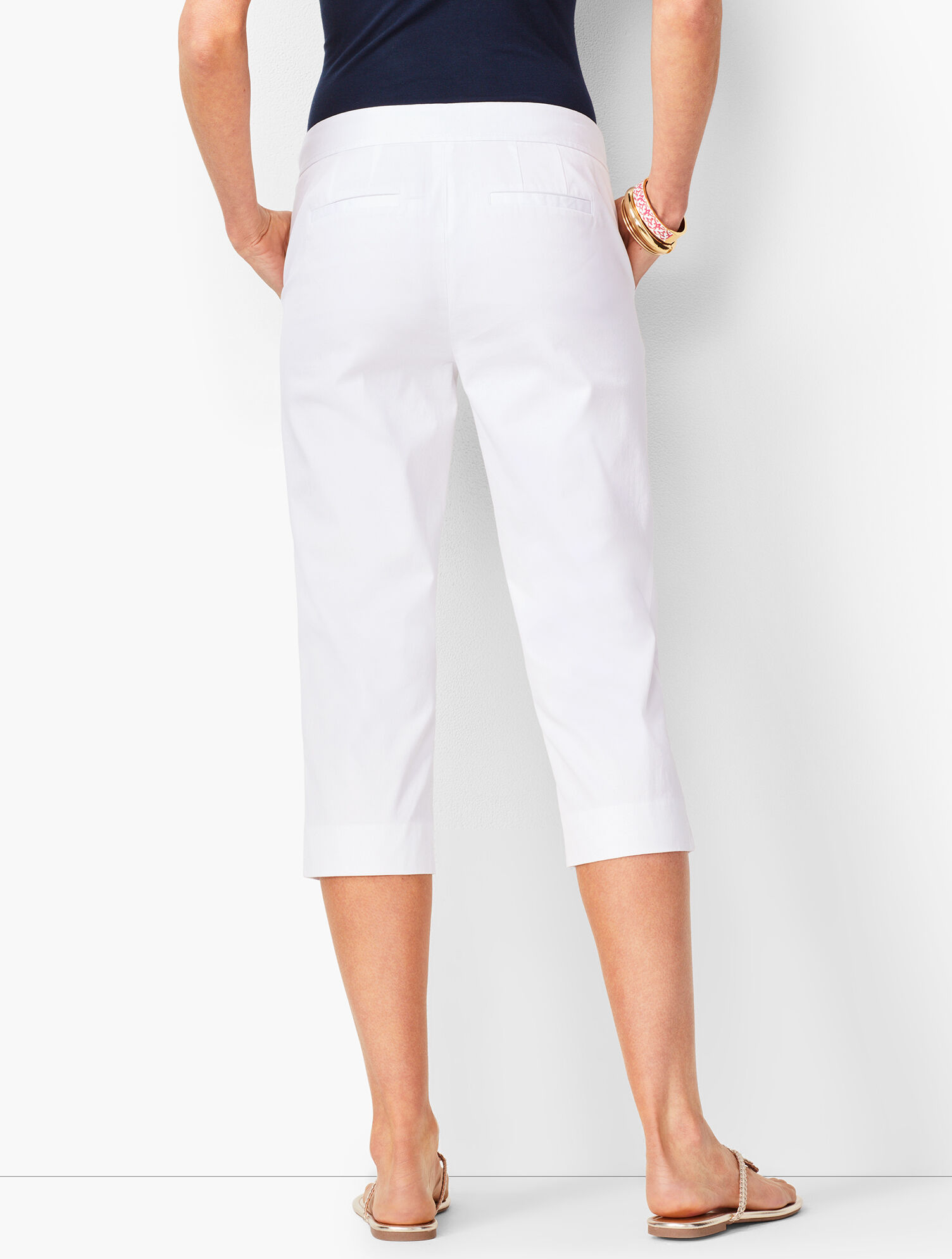 Gloria Vanderbilt Pedal Pushers Femme – Taille 1X Tall, Beige Coton 100% Fabriqué Au Pakistan – Neuf Sans étiquette