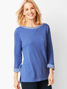 Double-Knit Dot Top