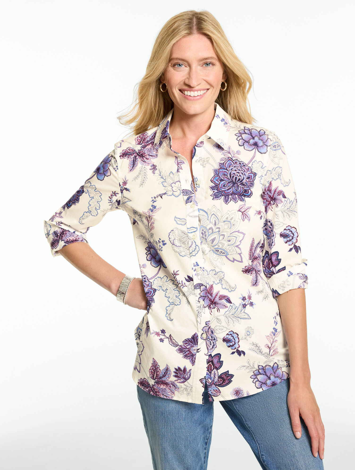 Modern Classic Shirt - Etched Toile