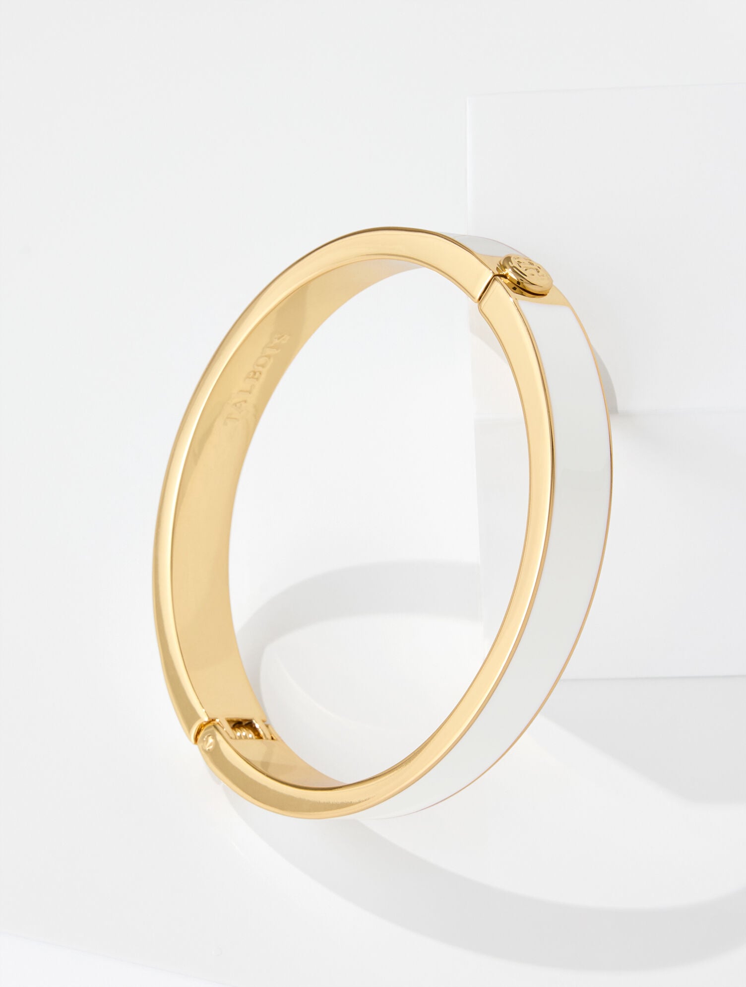 Enamel Hinge Bangle