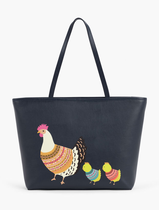 Printed Tote - Chicks