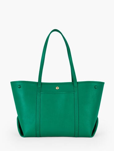 Harper Pebble Leather Tote