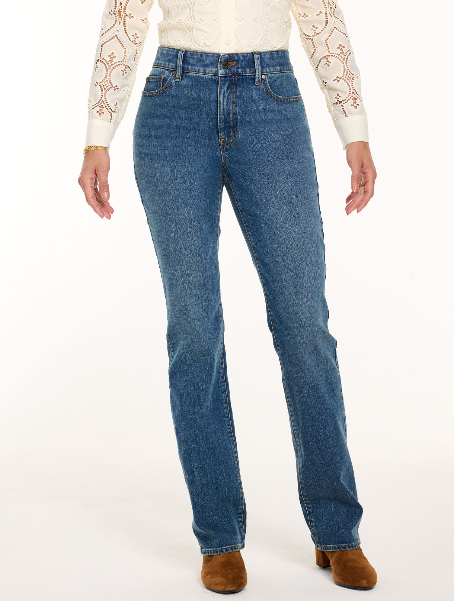 Barely Boot Jeans - Esme Wash - Curvy Fit