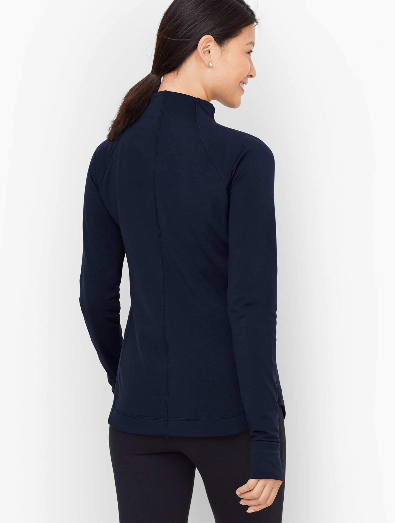 Performance Interlock Mockneck Jacket