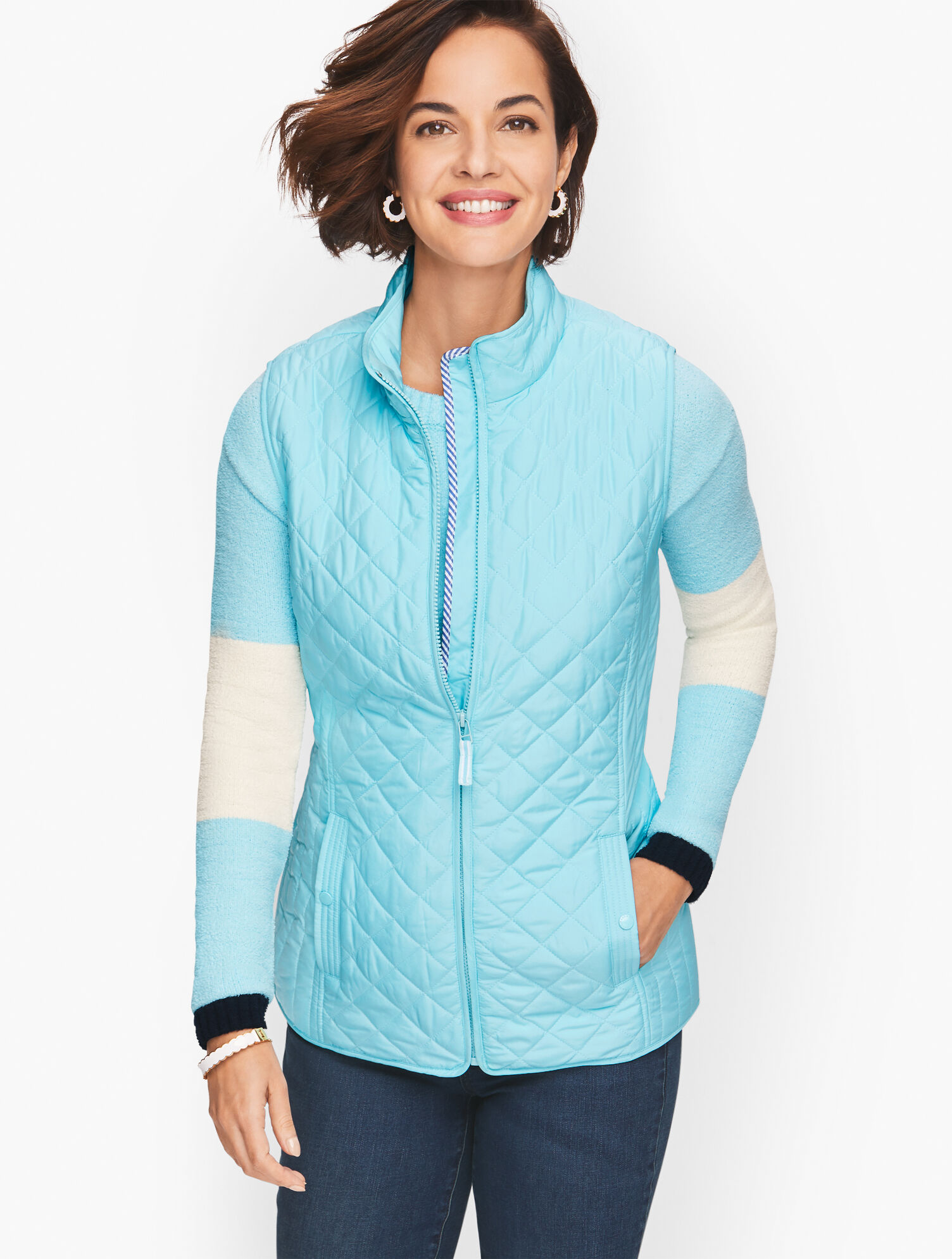 Diamond Quilted Vest