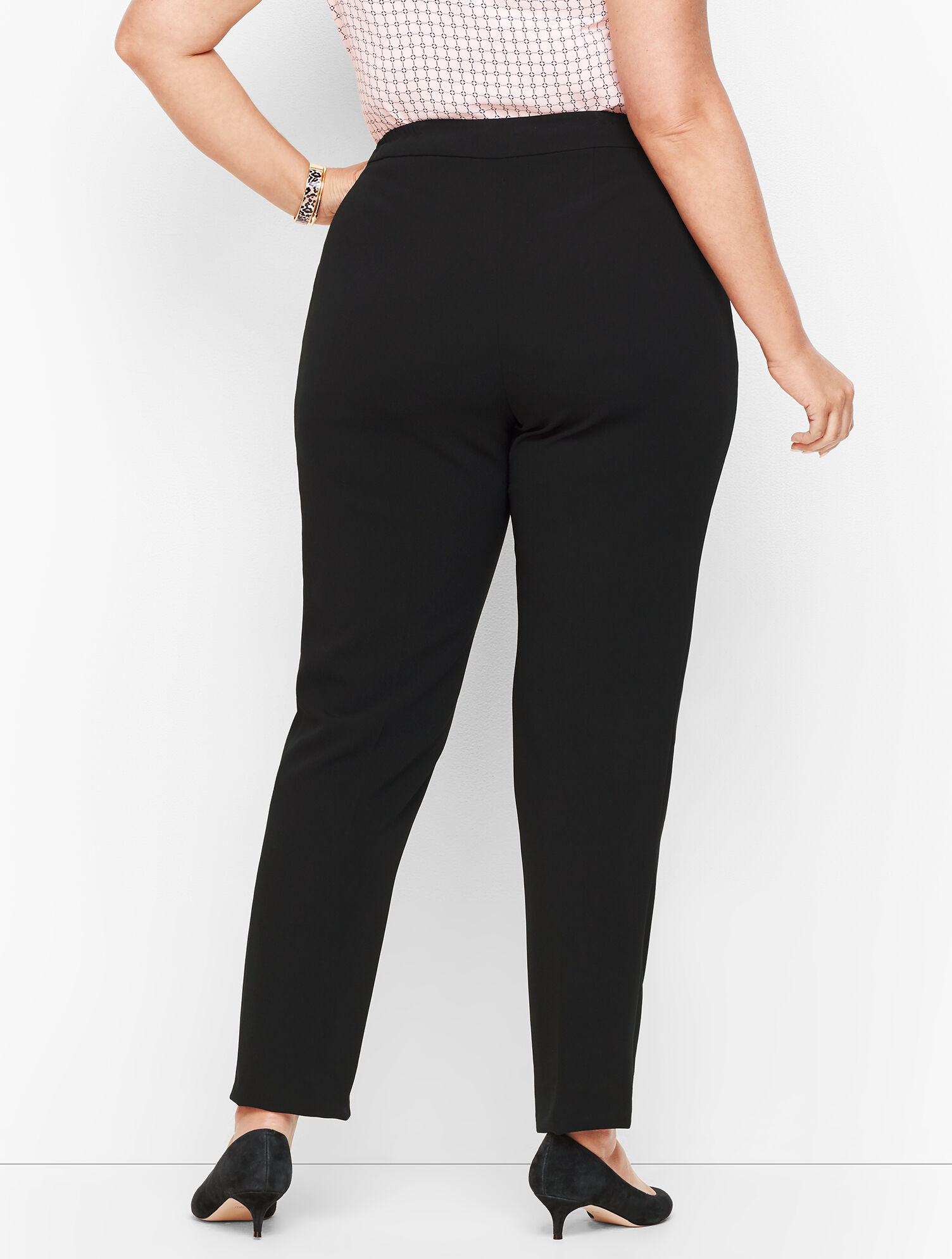 Easy Travel Collection - Plus Size Ankle Pants
