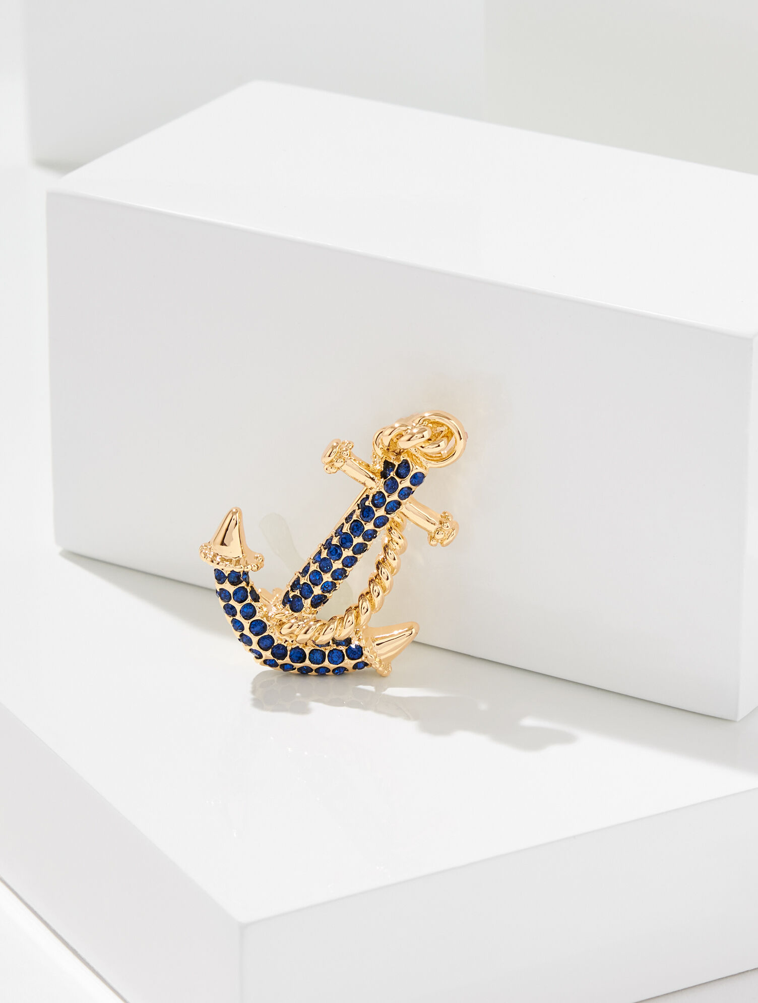 Talbots Wallets Anchors Up Brooch | Talbots