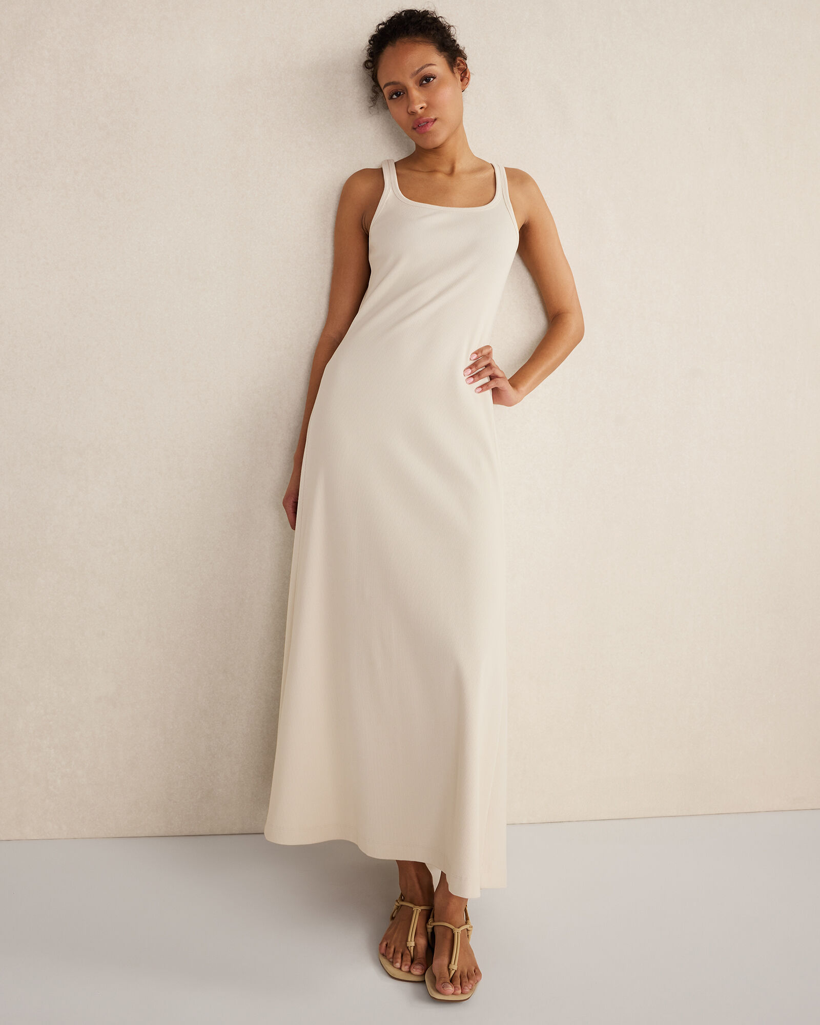 white knee length sheath dress Knee-Length Simple Semi-Formal Career Dress main image 1