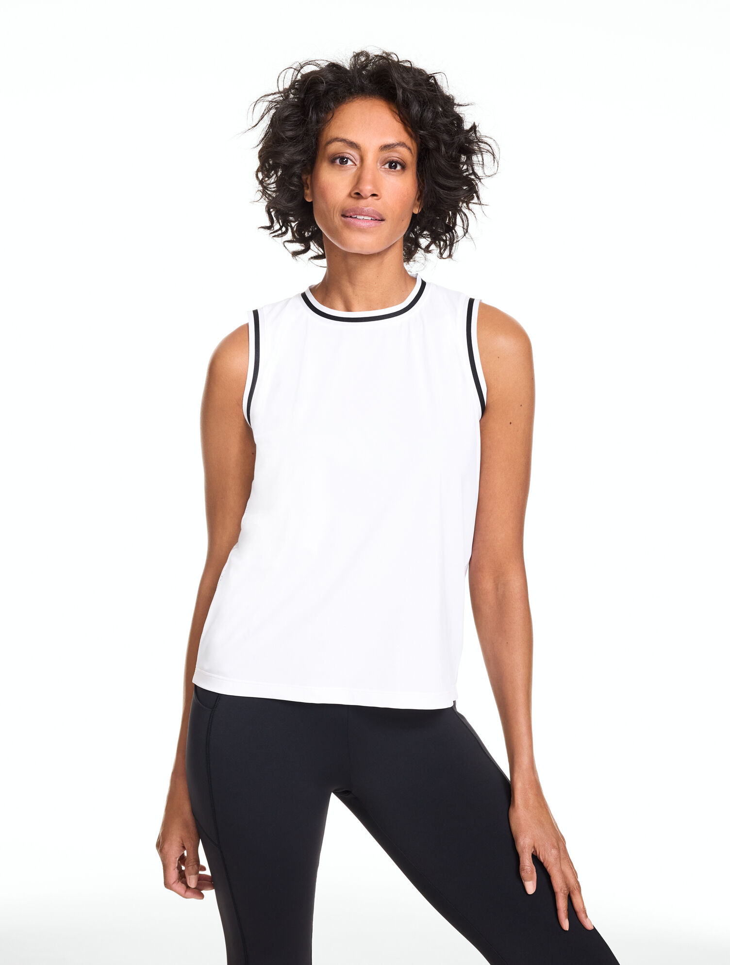 Floral Lace Mesh Tank