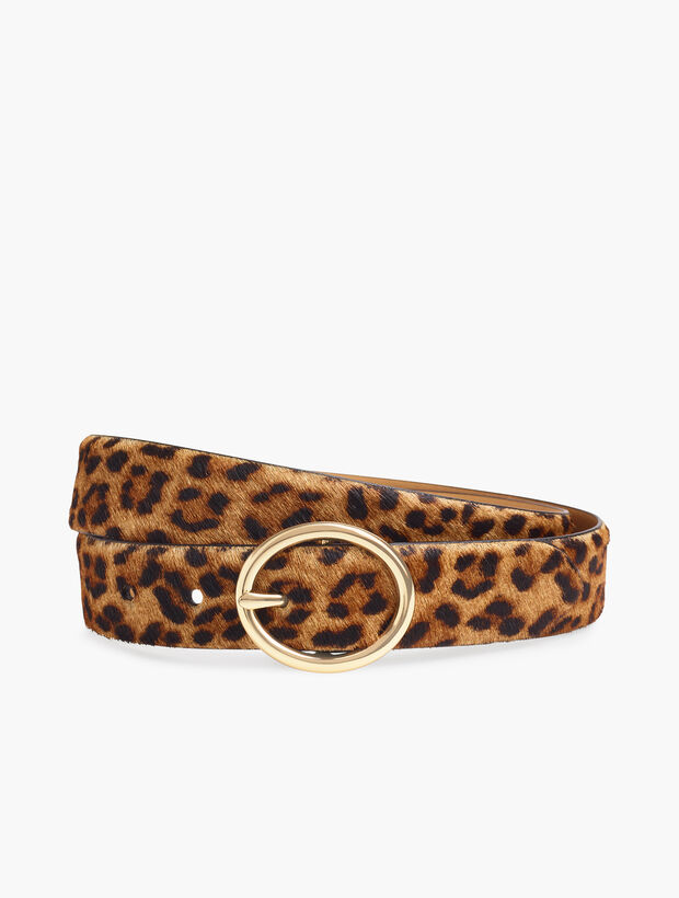 Classic Leopard Belt