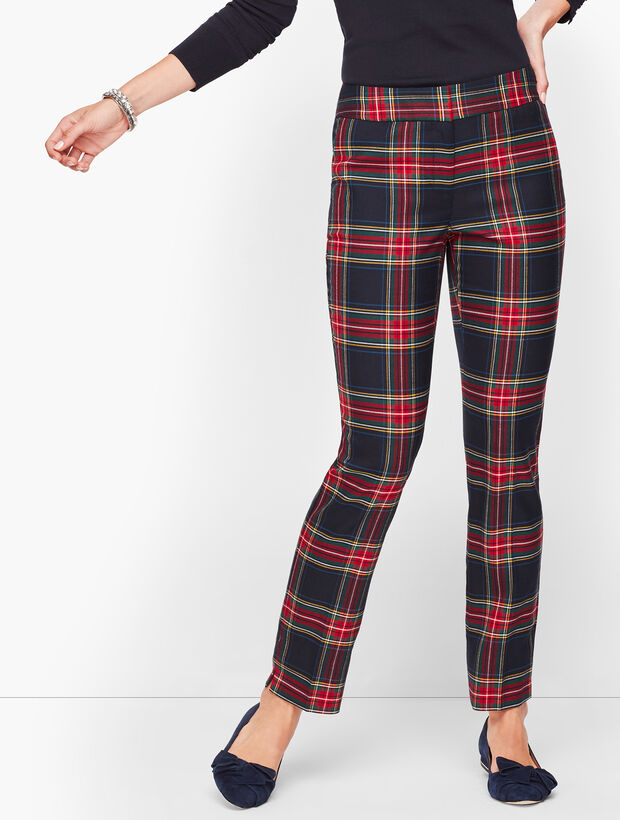 Talbots Hampshire Ankle Pants - Wishful Plaid