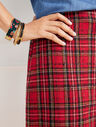 Dazzling Tartan A-Line Skirt