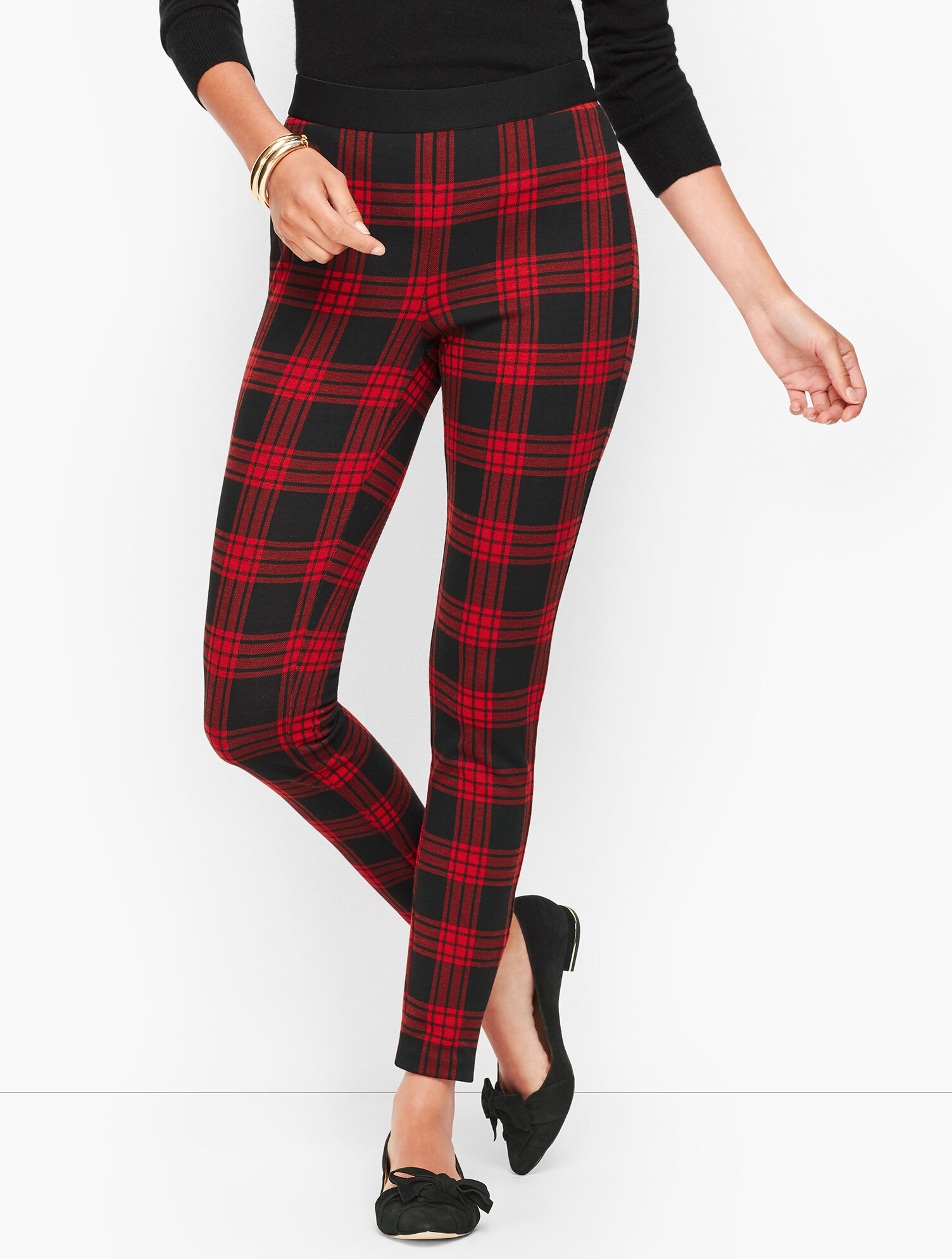 Talbots Soho Leggings - Plaid