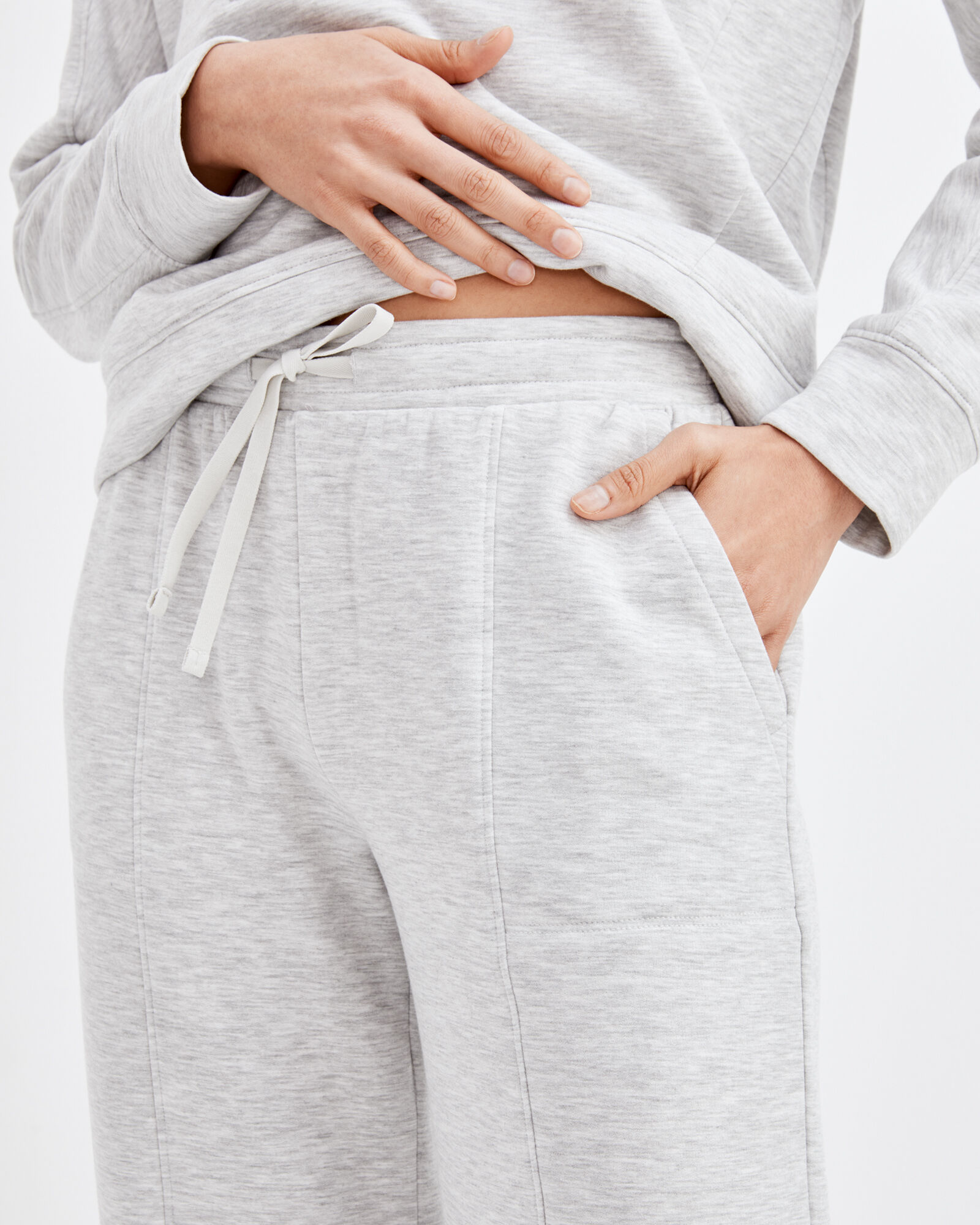 TENCEL&trade; Fleece Crop Pants