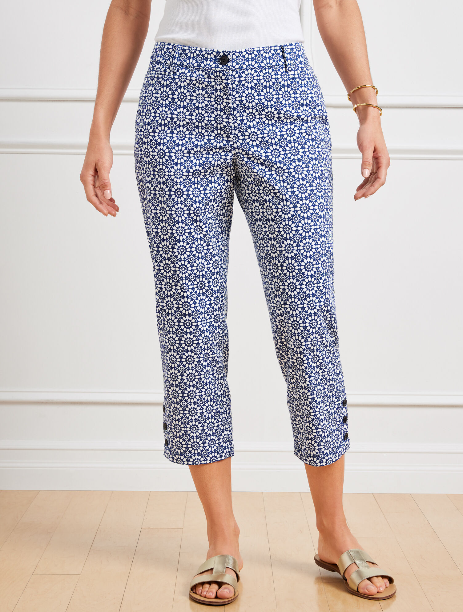 Perfect Skimmers Kaleidoscope Curvy Fit Talbots