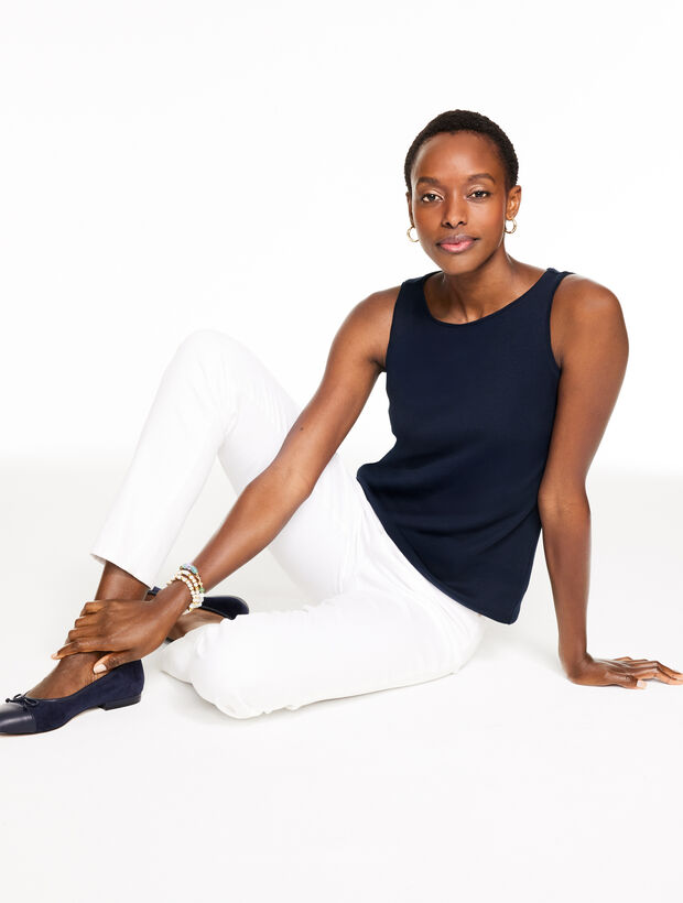 Bateau Neck Tank - Solids