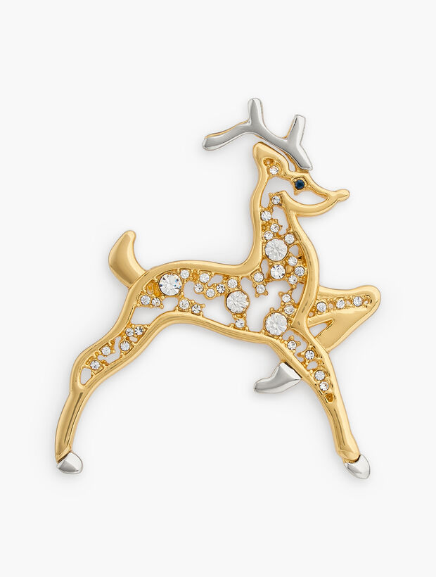 Reindeer Brooch