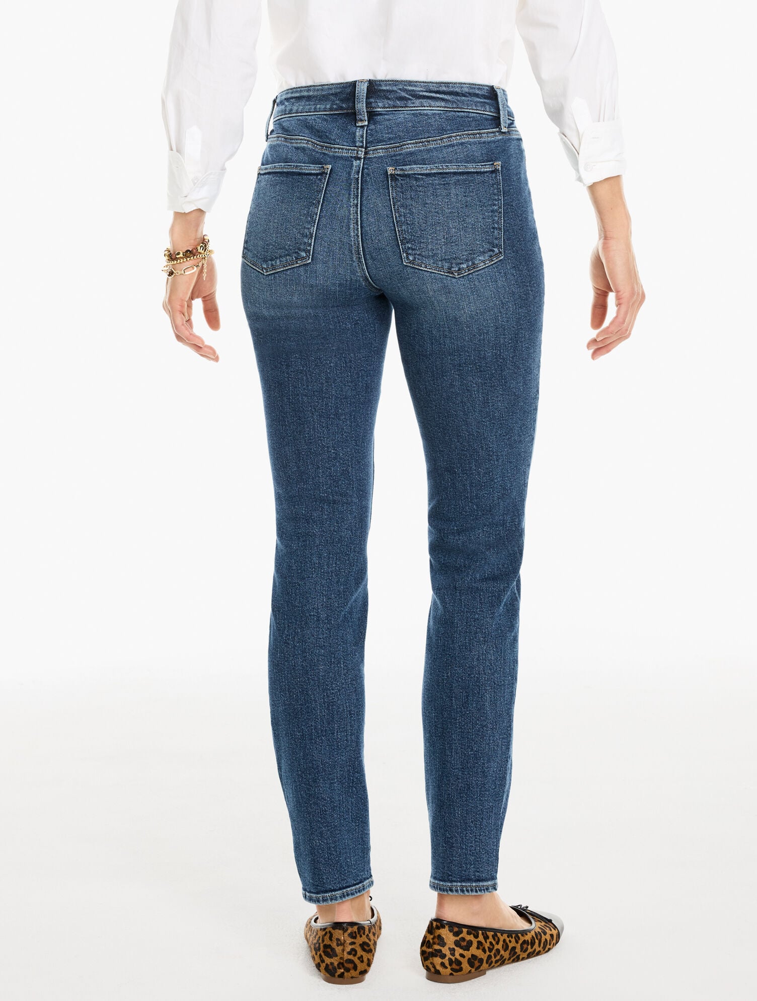 Slim Ankle Jeans - Pomona Wash - Curvy Fit