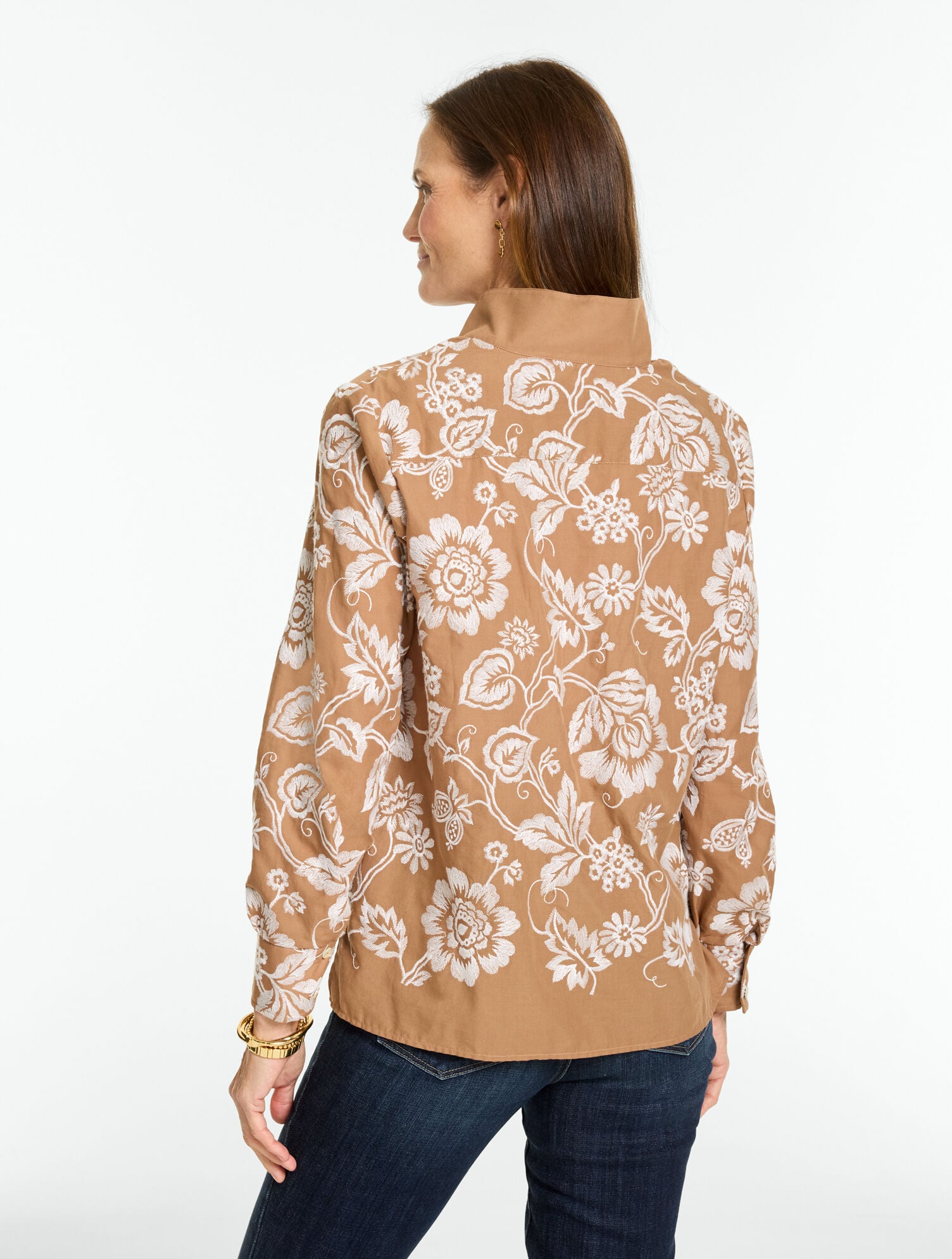 Jardin Embroidered Top