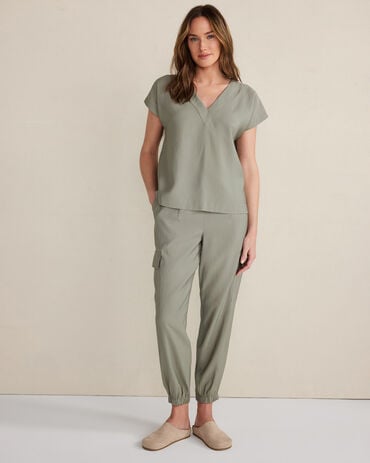 Luxe Modal Cargo Pants