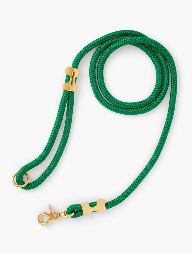 The Foggy Dog Grass Green Marine Rope Dog Leash Talbots