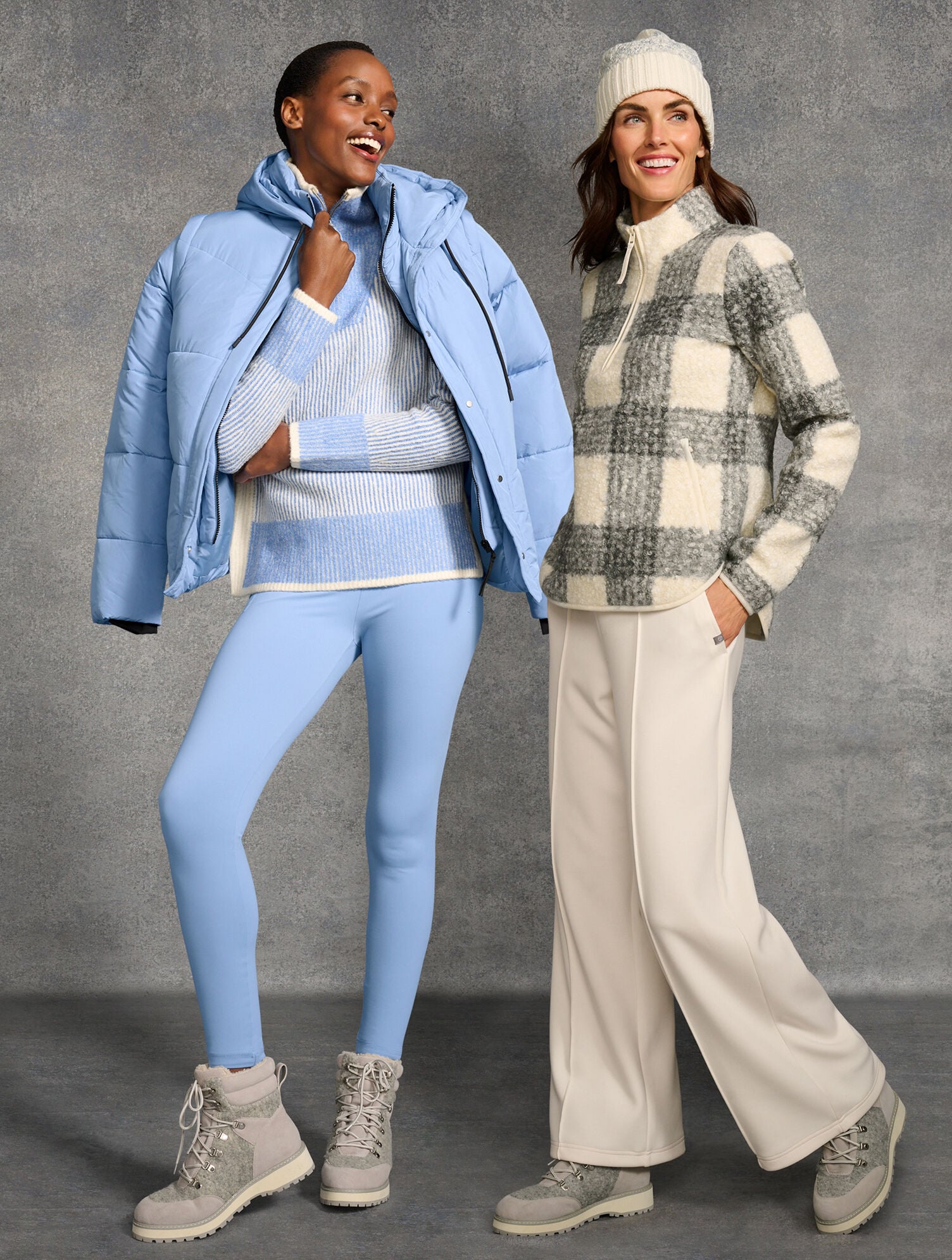 AirKnit Stretch Wide Leg Pants - Colors | Talbots