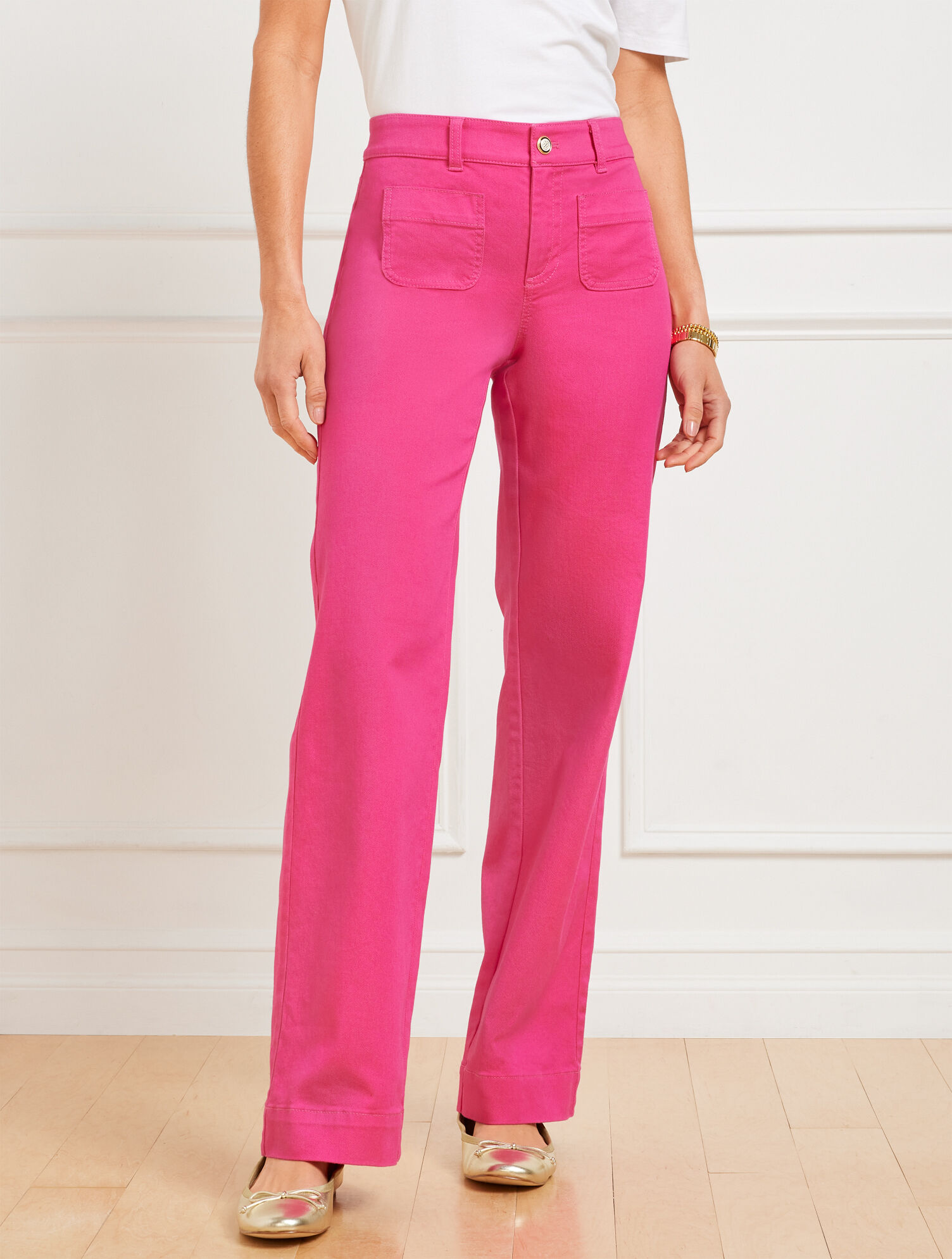 Patch Pocket Classic Jean Trousers - image 1
