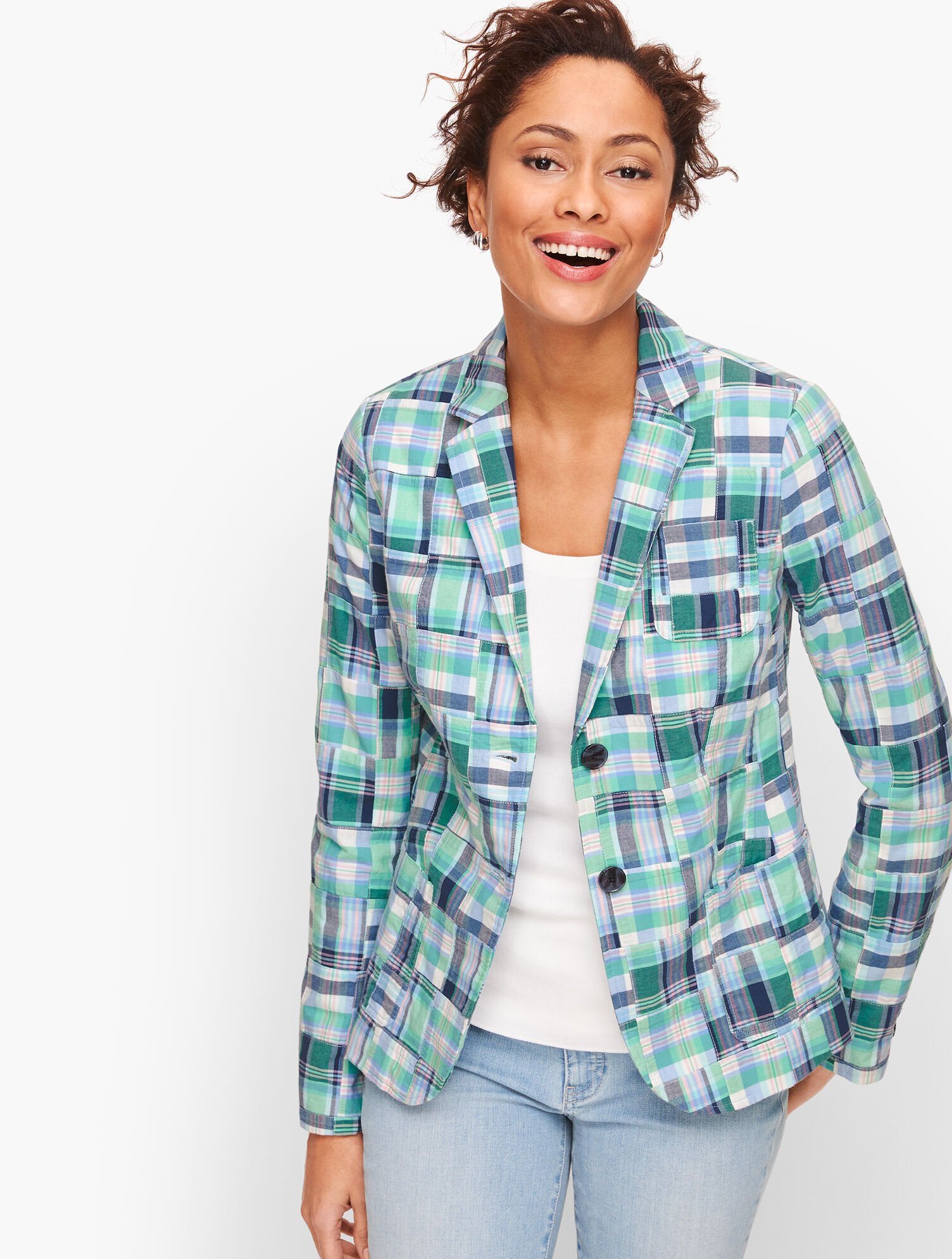 Summer Blazer - Madras | Talbots