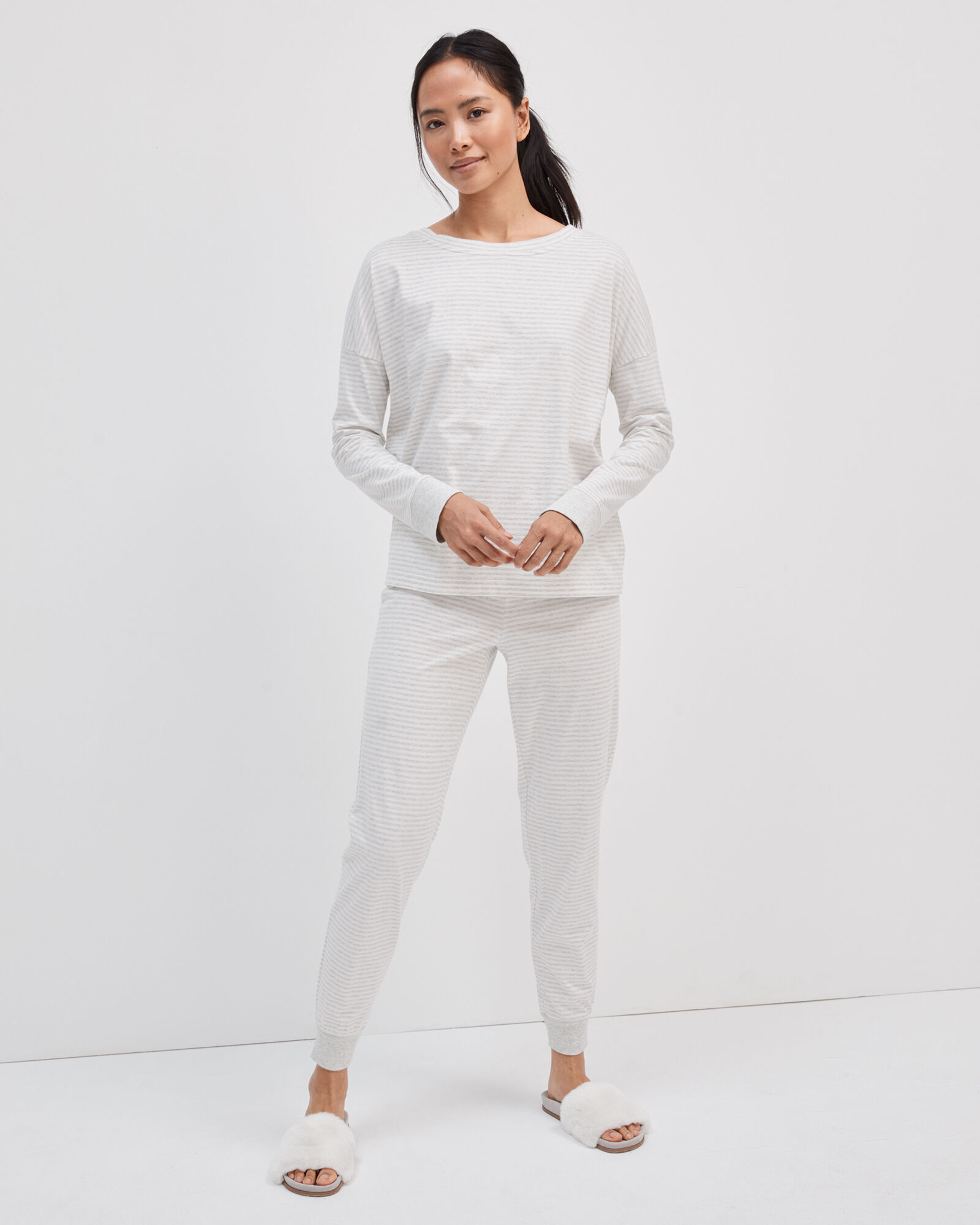 Organic Cotton Jersey Sleep Joggers Haven Well Within