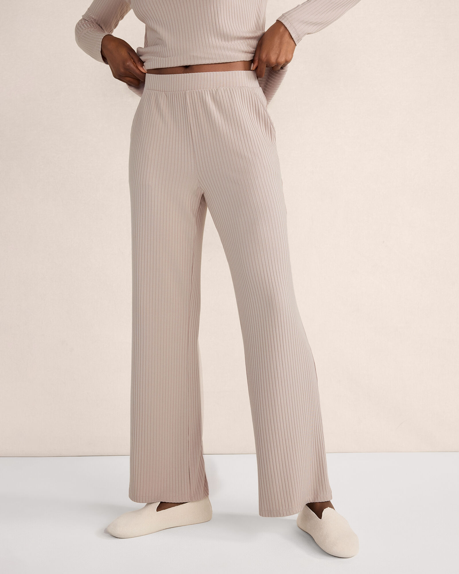 Resti Drapey Rib Knit Pants