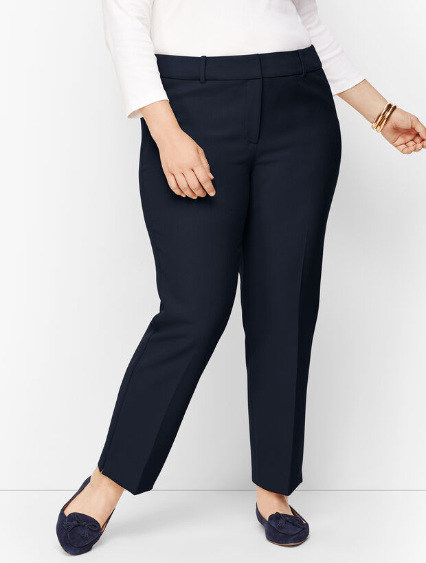 Plus Size Talbots Hampshire Ankle Pants - Solid