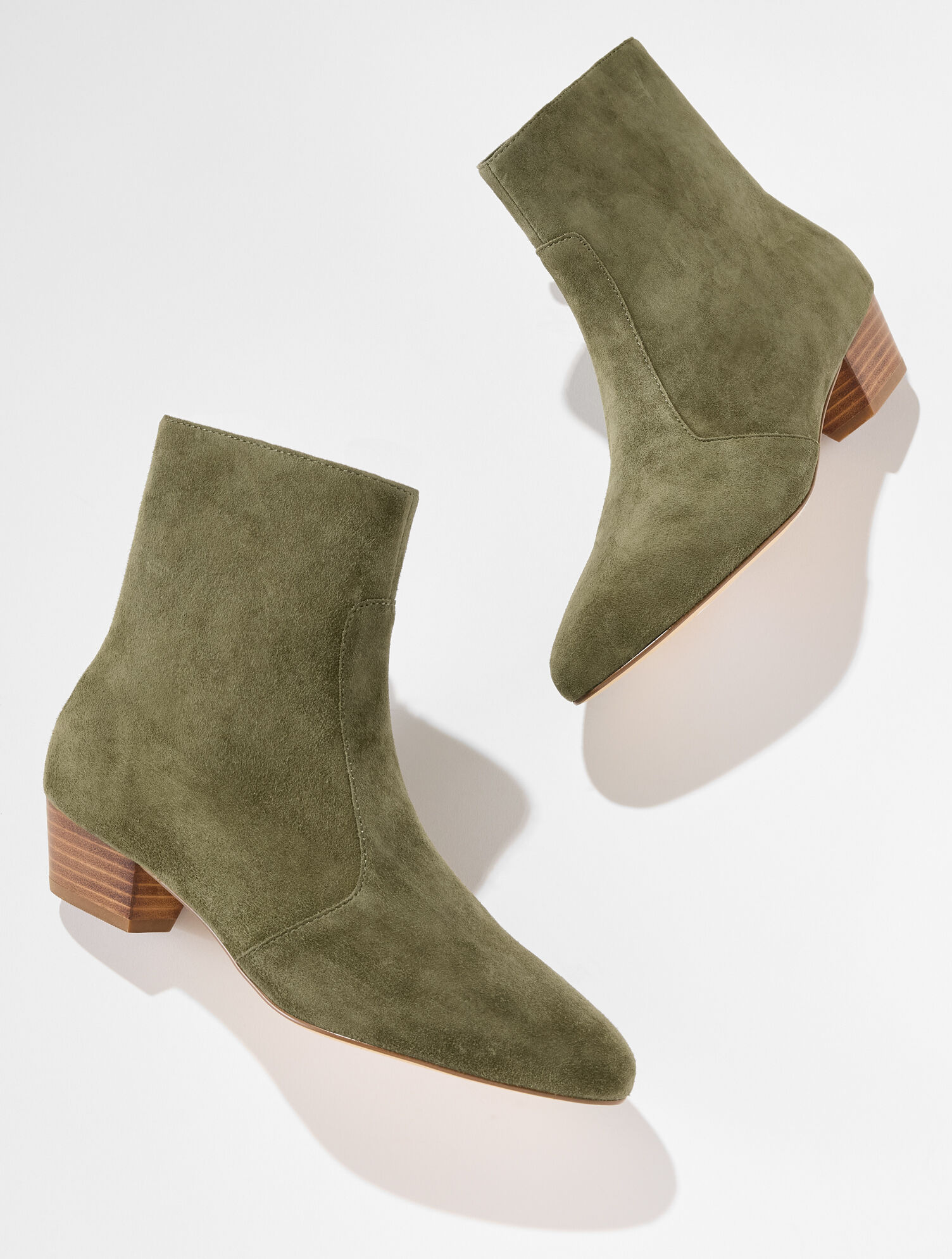 Lucy Suede Ankle Boots
