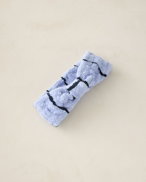 Plush Terry Striped Headband