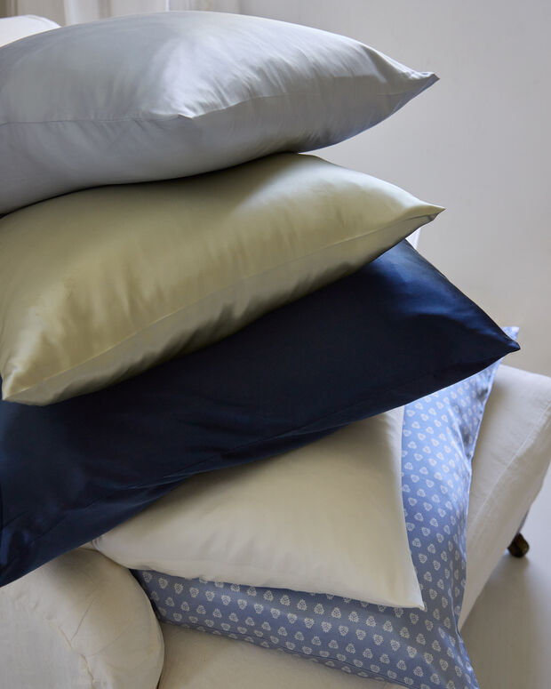 Washable Silk Foulard Pillowcase