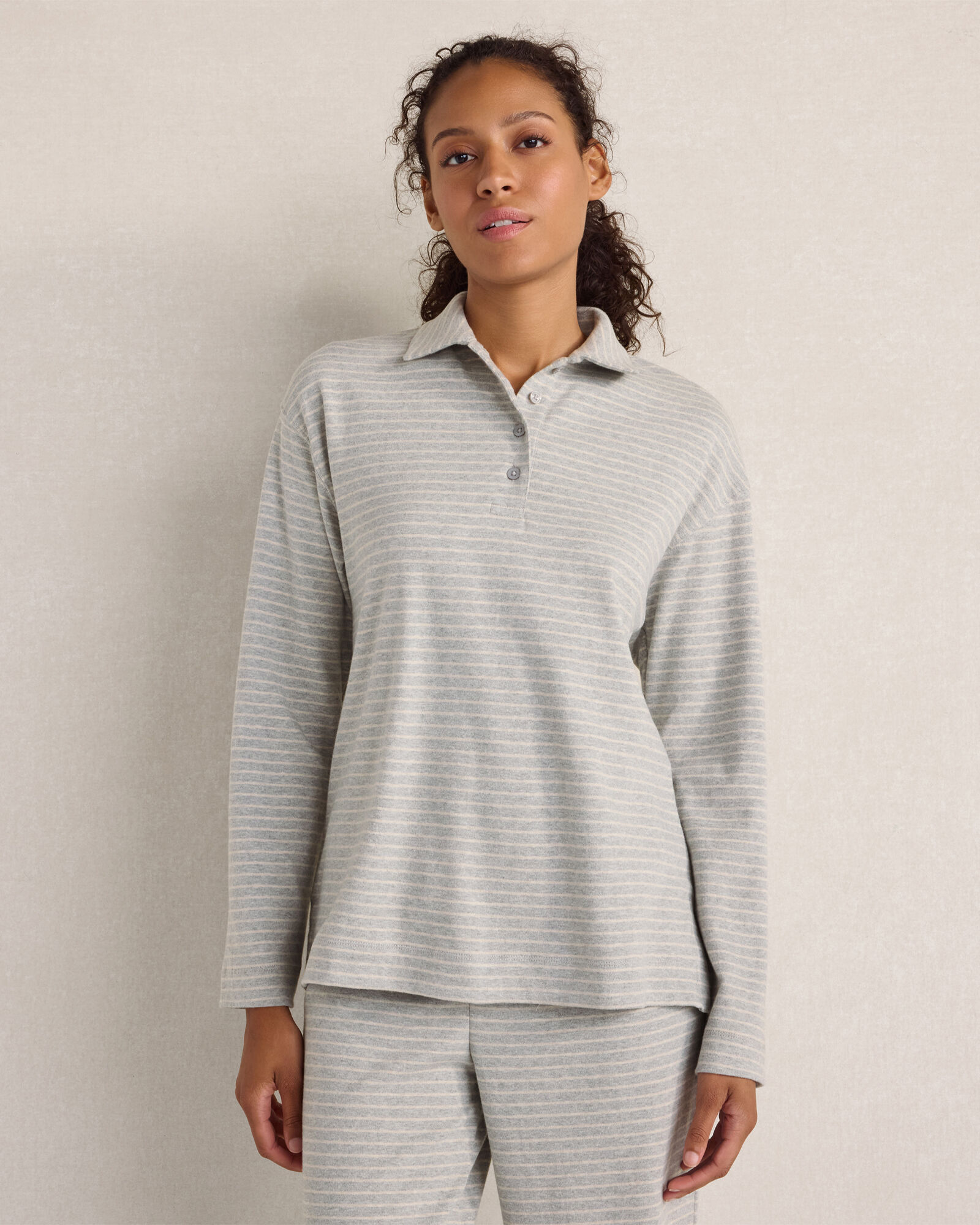 Resti Brushed Organic Cotton Interlock Polo