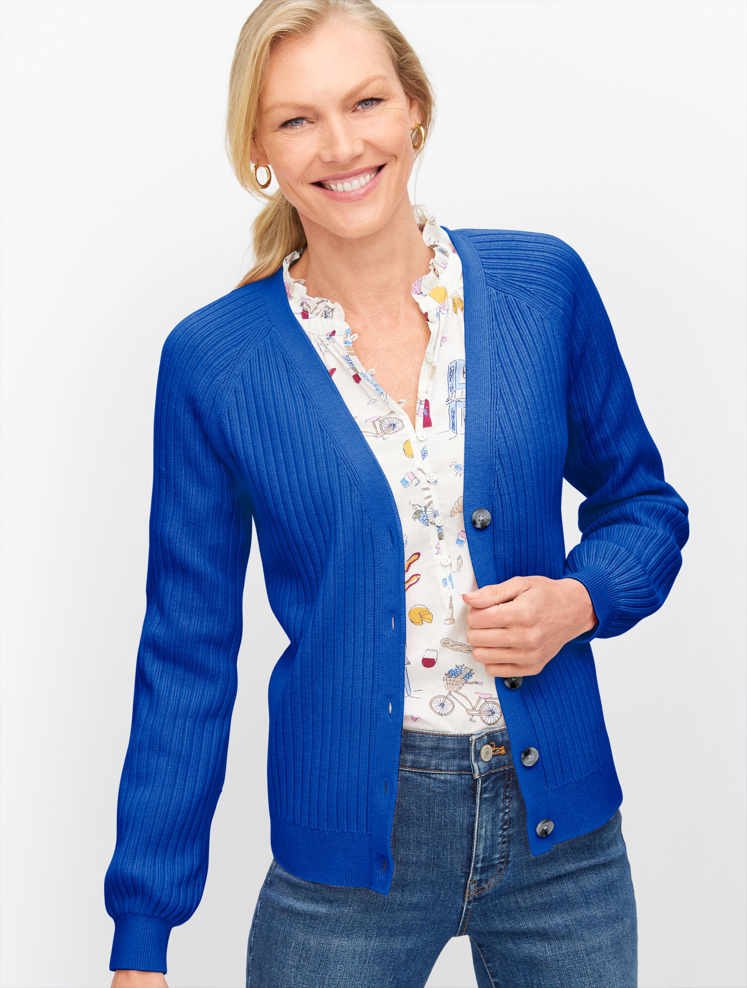 V-Neck Cardigan | Talbots