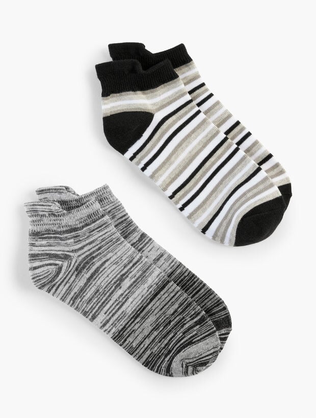 Grey Sky 2-Pack Ankle Socks