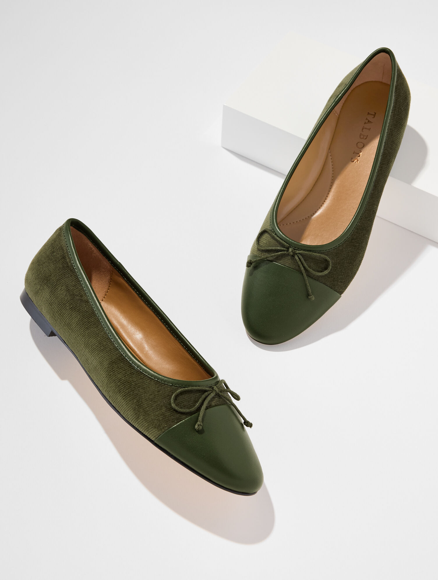 Ansly Ballet Flats - Corduroy