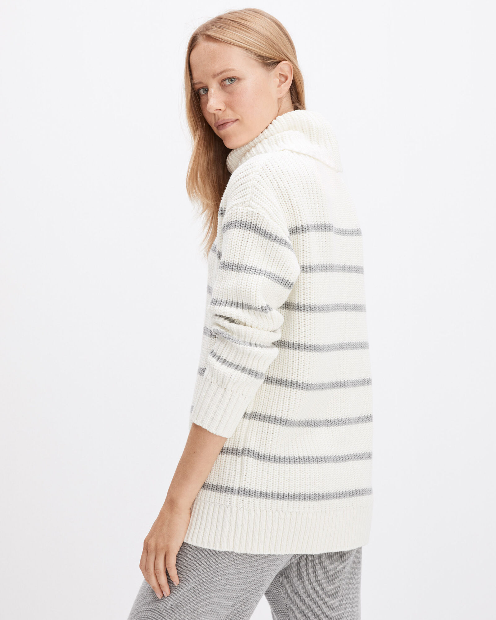 Organic Cotton Turtleneck Tunic