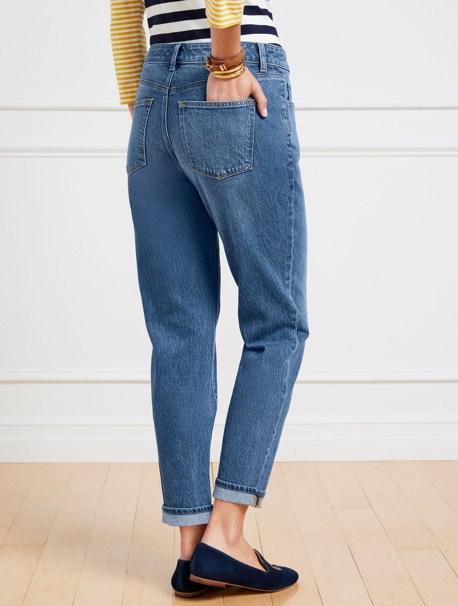 Everyday Relaxed Jeans - Bristol Wash | Talbots